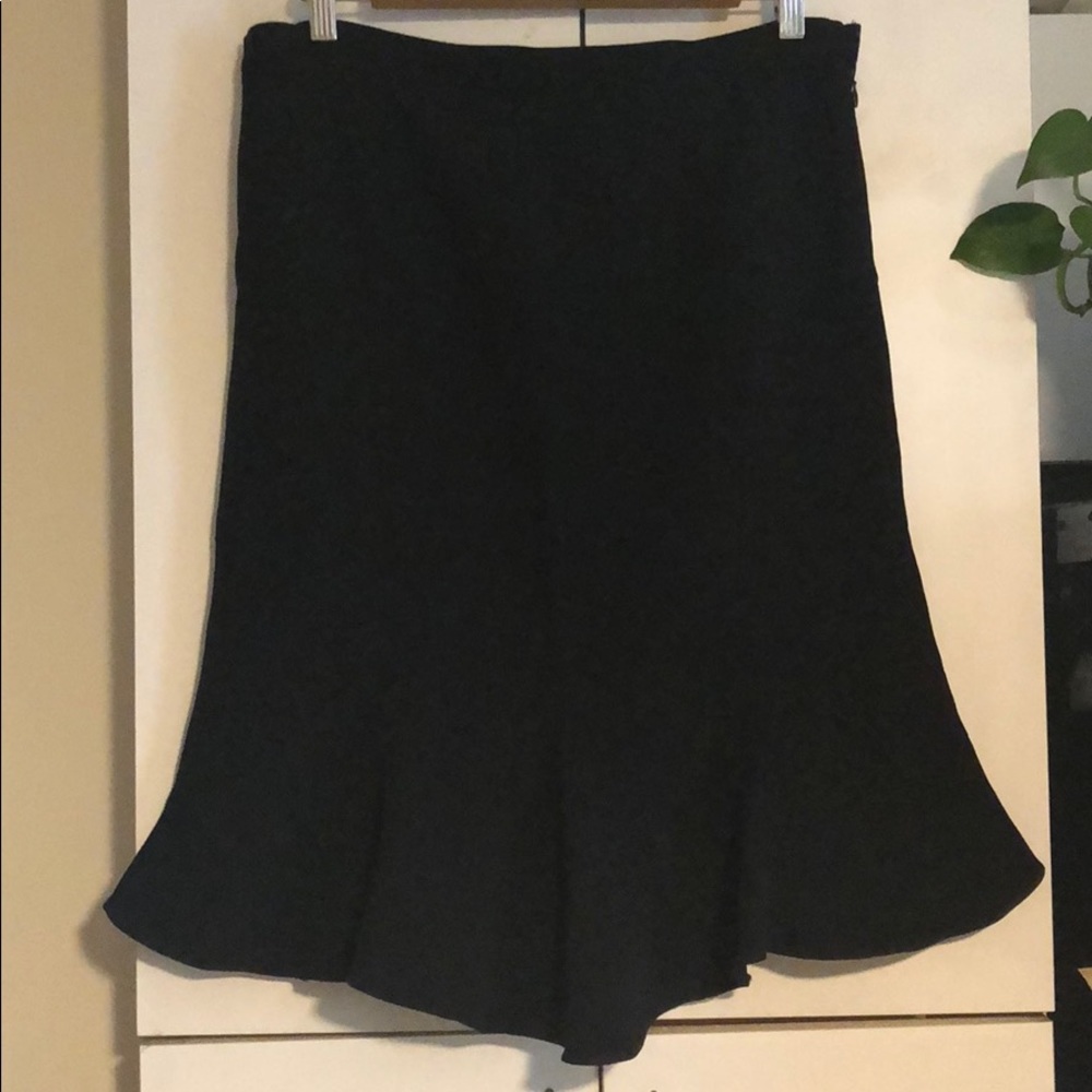 D&G Black Trumpet Skirt